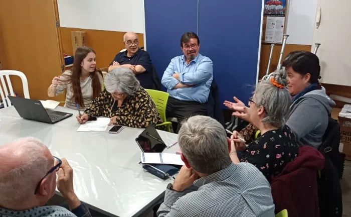 Imagen de la comisión de gestión del casal